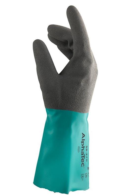 Levně Ansell AlphaTec 58-270 chemicky odolné rukavice 06