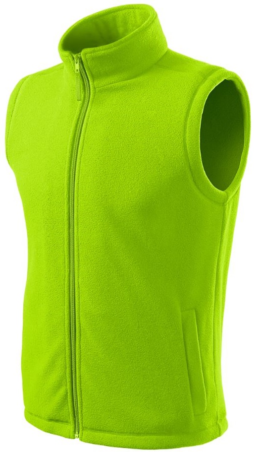 Levně Malfini NEXT 518 fleecová vesta unisex limetková 2XL