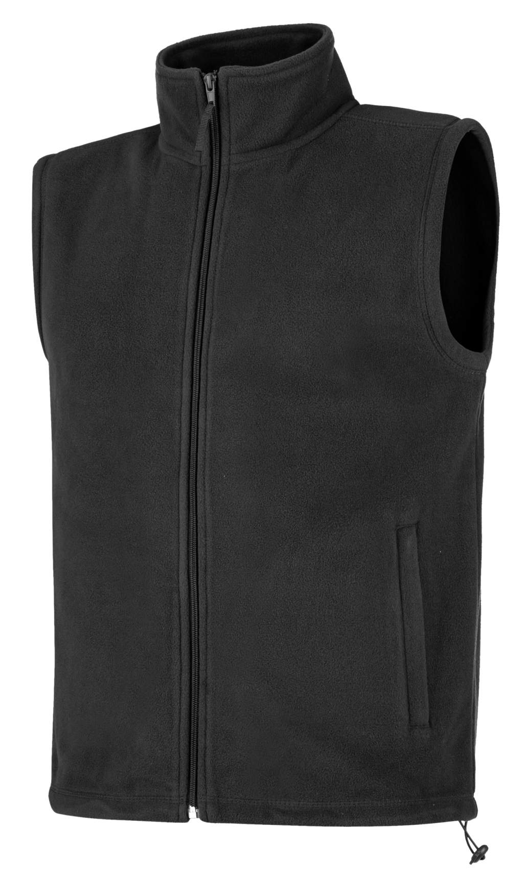 Levně Fleecová vesta černá unisex Jada 4XL