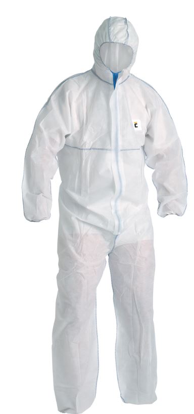 Levně ČERVA CHEMSAFE MS1 overal bílá 2XL