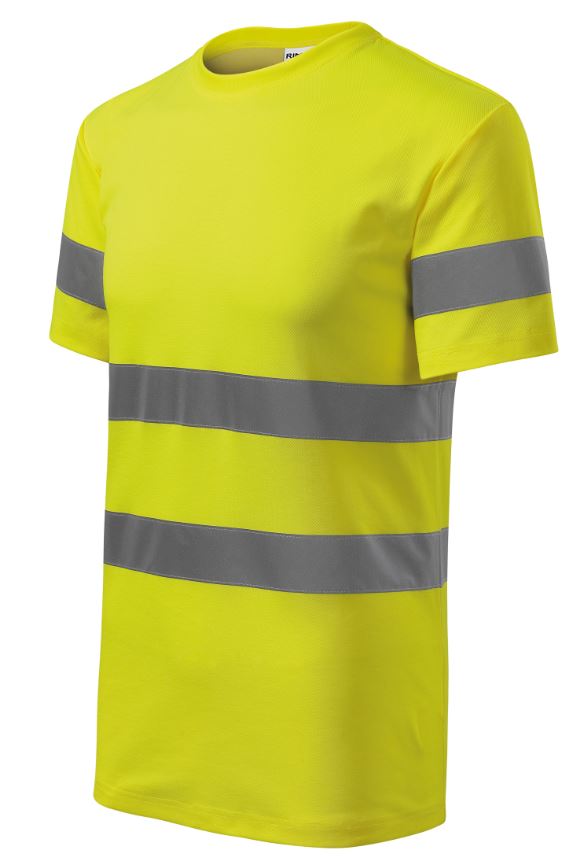 Levně Malfini HV PROTECT 1V9 reflexní tričko fluorescenční žlutá S