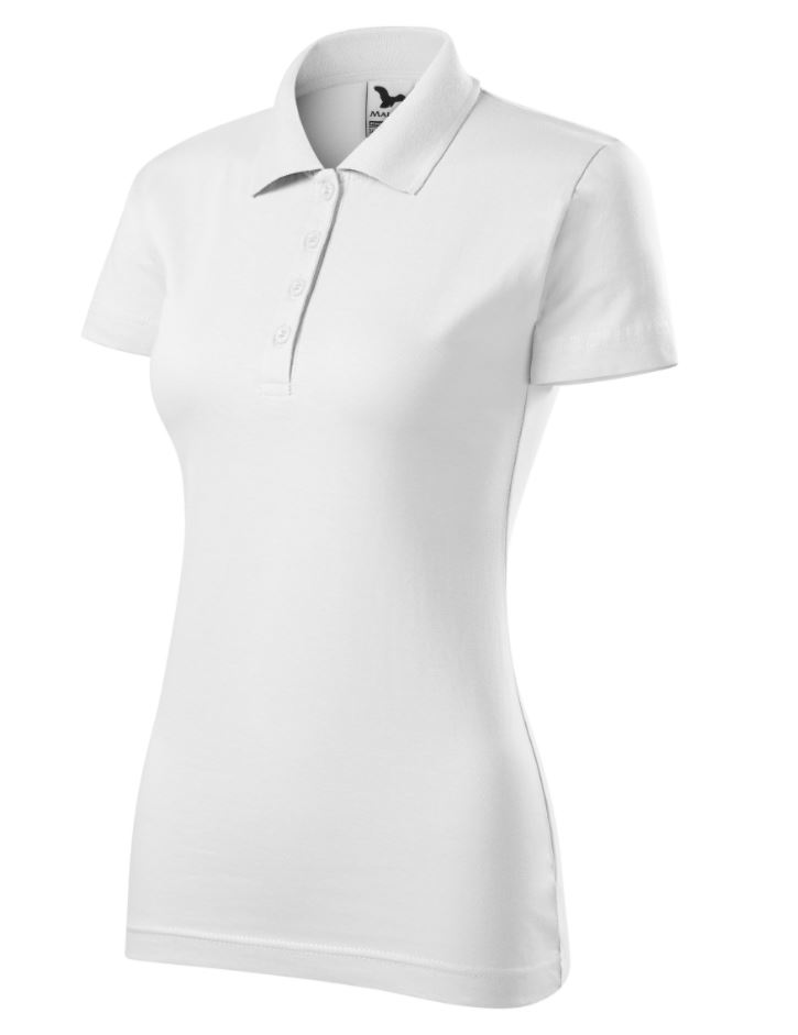 Levně Dámská polokošile Malfini Single J. 223 bílá 2XL