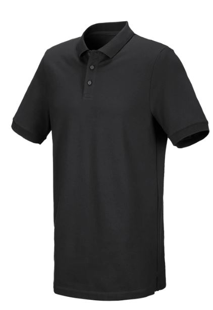 Levně Engelbert Strauss polokošile pánská cotton stretch long fit černá XL