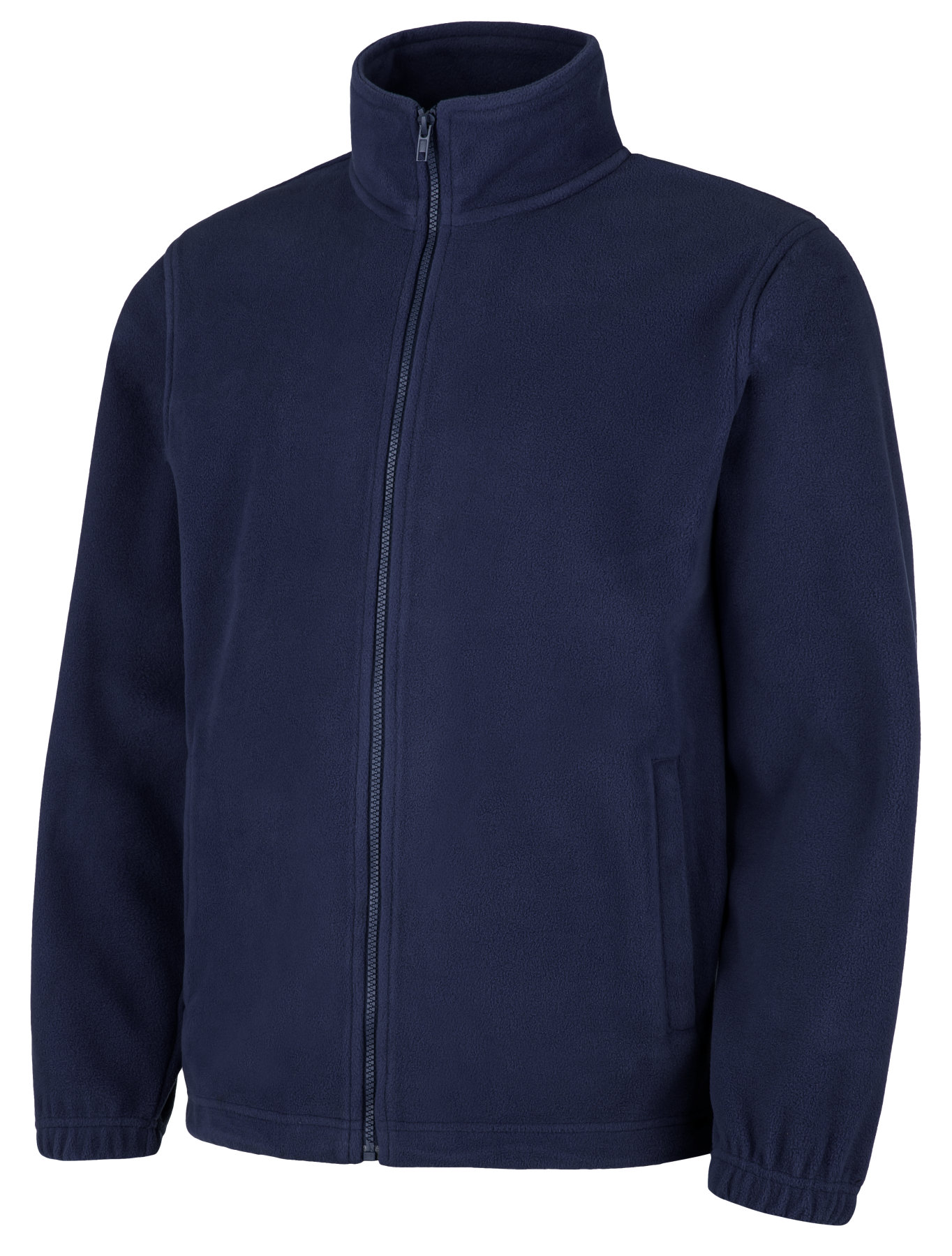 Levně Blatana fleecová mikina modrá navy unisex 4XL