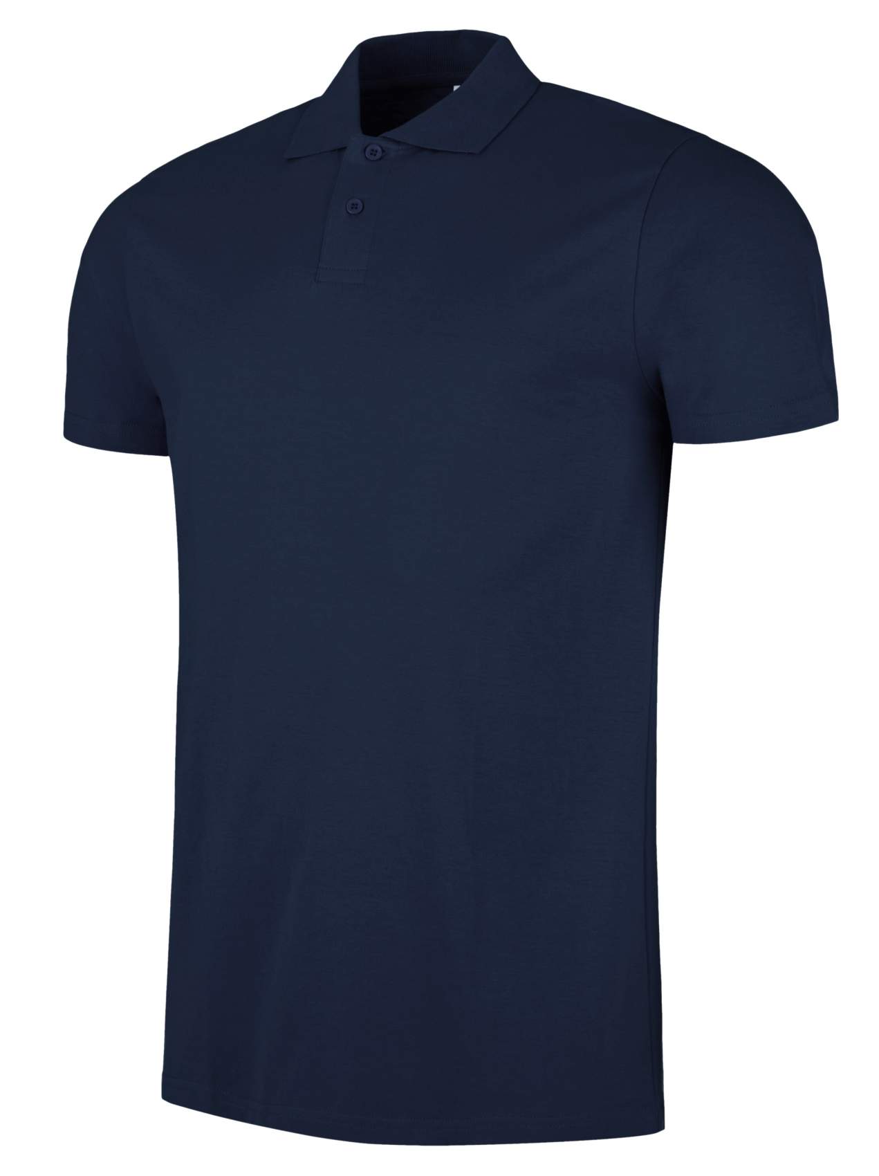Levně Polokošile pánská Single Jersey hladký úplet modrá navy Weston 4XL