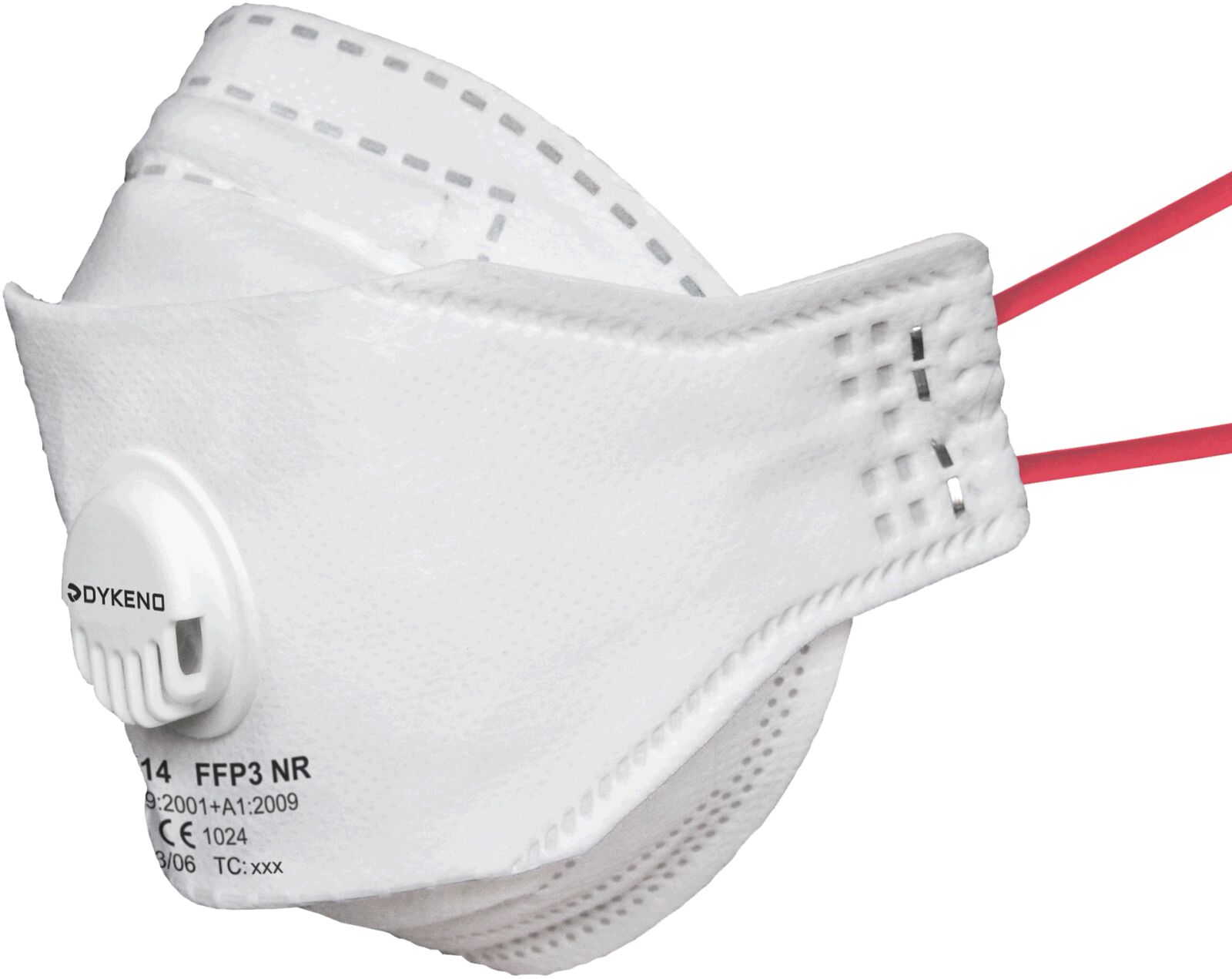 Levně 06014 FFP3 NR D respirátor skládací s ventilkem třída ochrany FFP3