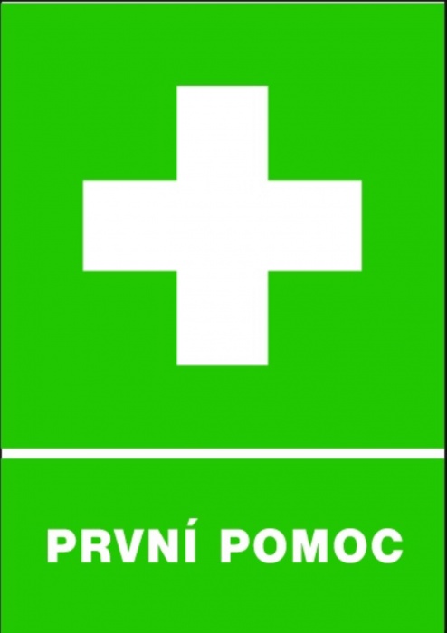 Levně Bezpečnostní tabulka První pomoc