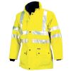 Zimní bunda 3v1 reflexní žlutá Industrial Starter 04630N