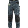 Canis CXS Stretch kalhoty pánské do pasu mskáčová modrá černá