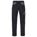 Primo pracovní kalhoty do pasu 2v1 - odepínací nohavice, bavlněné odlehčené, černo-šedé