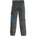 CXS PHOENIX CEFEUS pracovní kalhoty do pasu šedá modrá