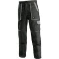 CXS Luxy Josef pracovní kalhoty do pasu černá-šedá