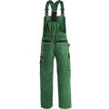 CXS ORION KRYŠTOF pracovní kalhoty s laclem zeleno černé