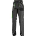 CXS SIRIUS AISHA pracovní kalhoty dámské šedo zelené