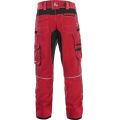 Canis CXS Stretch kalhoty pánské do pasu červená černá