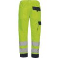 CERVA MAX NEO HI-VIS pracovní kalhoty do pasu žlutá