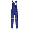 Primo montérkové laclové kalhoty reflexní s náprsenkou odolné modré