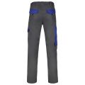 Primo pracovní kalhoty do pasu bavlněné odlehčené šedá modrá
