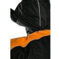 CXS BRIGHTON pánská zimní bunda černo-oranžová