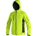 CXS Durham softshellová bunda pánská žlutá černá
