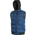 CXS RENO pánská zimní vesta s kapucí námořní modrá