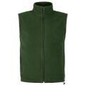 Fleecová vesta lahvově zelená unisex Jada