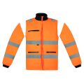 Multipra 5v1 celoroční reflexní bunda oranžová