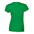 Dámské bavlněné tričko s krátkým rukávem zelená irish