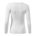 Dámské triko s dlouhým rukávem Malfini FIT-T LS 169 bílá