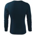 Pánské tričko s dlouhým rukávem Malfini Fit-T Long Sleeve námořní modrá
