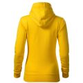 Dámská mikina Cape s kapucí žlutá