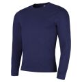 Tričko s dlouhým rukávem modré navy Tarek