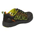 BENNON REBEL S1P ESD Green Low pracovní obuv černo zelená
