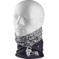 CXS TOBY šátek multifunkční zimní černo bílý 26 x 48 cm