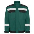 Primo pracovní bunda – reflexní, bavlněná, zesílená, zeleno-černá