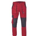 CERVA MAX NEO pracovní kalhoty do pasu červená