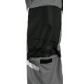 Canis CXS Stretch kalhoty pánské do pasu šedo-černé