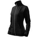 Malfini Viva409 mikina dámská dlouhý zip černá