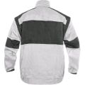 CXS Luxy Eda 2v1 bunda pracovní bílá šedá odepínací rukávy