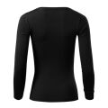 Dámské triko s dlouhým rukávem Malfini FIT-T LS 169 černá