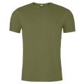 Tričko khaki unisex Bonny
