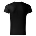 Malfini Slim Fit V-neck146 pánské tričko V výstřih černá
