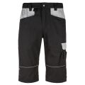 Primo pracovní kalhoty do pasu 2v1 - odepínací nohavice, bavlněné odlehčené, černo-šedé