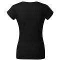 Dámské tričko Malfini Fit V-neck černá