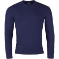 Tričko s dlouhým rukávem modré navy Tarek