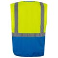 Forxit reflexní manažerská vesta reflexní žlutá modrá