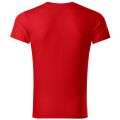 Malfini Slim Fit V-neck146 pánské tričko V výstřih červená
