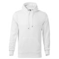 Pánská mikina Cape s kapucí bílá