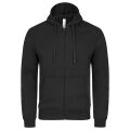CODY HODDIE ZIPPER pánská mikina na zip s kapucí černá