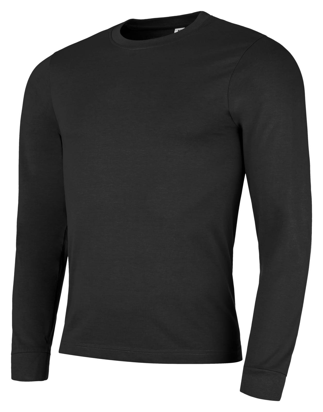 Levně Tričko s dlouhým rukávem černé Tarek 2XL